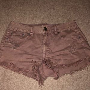 American Eagle Outfitters Distressed Shorts